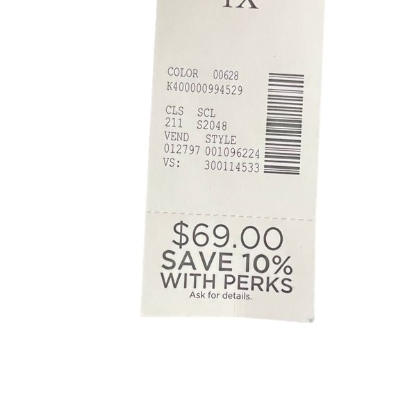 Catherines Black Swim Coverup  Dress 1X - Picture 7 of 8